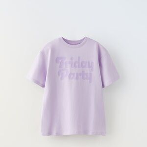 Friday party Back to school Zara tshirt